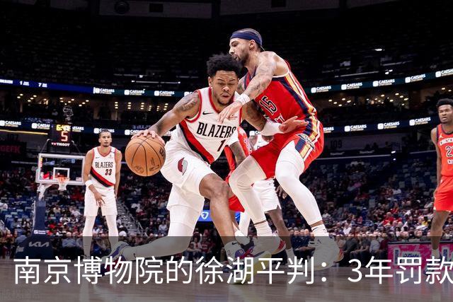 南京博物院的徐湖平判：3年罚款加罚款20万，但有一点我想不明白