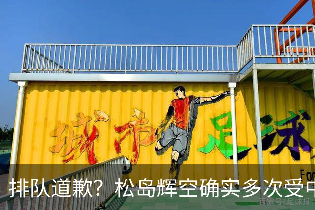 排队道歉？松岛辉空确实多次受中国观众闪光灯干扰！母亲：我儿没撒谎