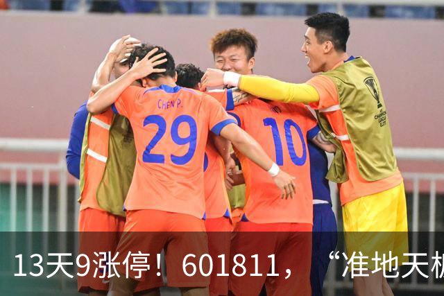13天9涨停！601811，“准地天板”！
