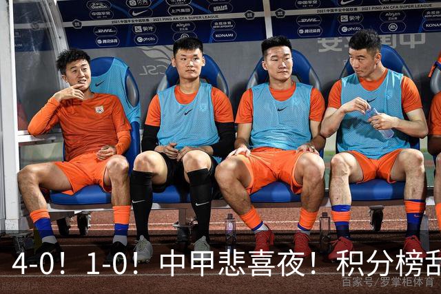 4-0！1-0！中甲悲喜夜！积分榜乱了：陕西有望冲超，广西或掉队